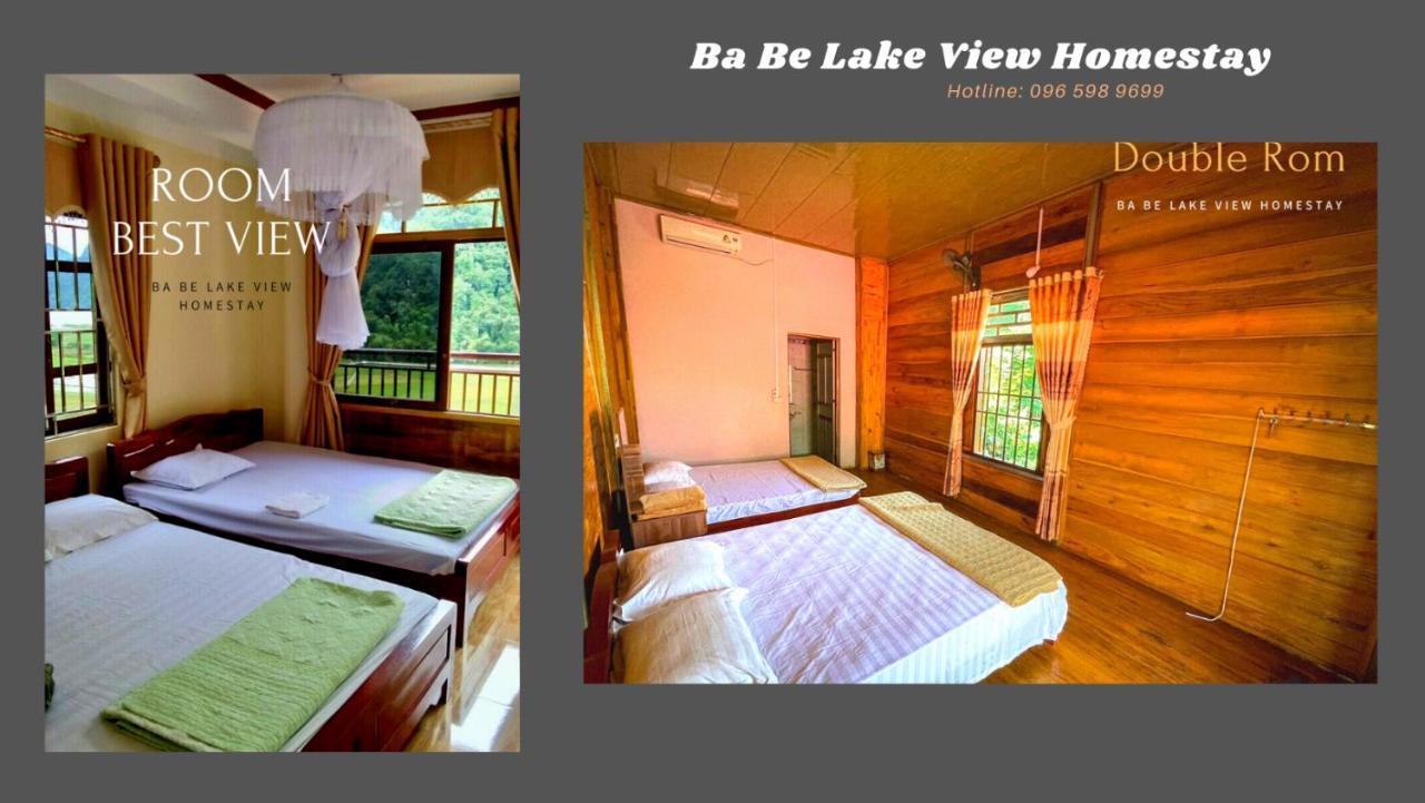 Ba Be Lake View Homestay An Ma Exteriör bild